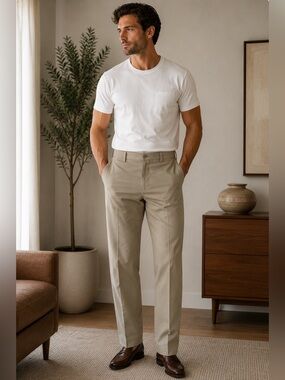 Vintage 90s Big Ben by Wrangler Work Pants - Khaki Chino 38x32
